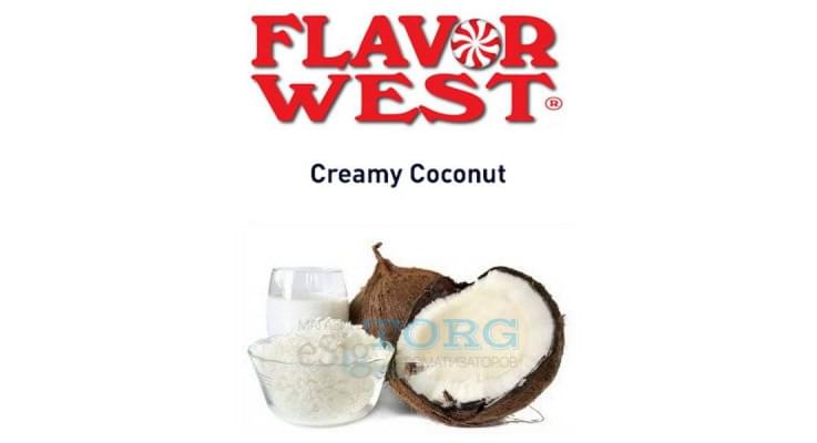 Ароматизатор Flavor West Creamy Coconut 