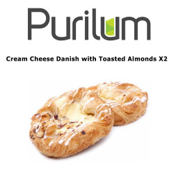 Cream Cheese Danish with Toasted Almonds X2 Purilum